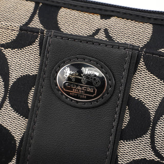 Coach Grey Signature C Mini Clutch Bag