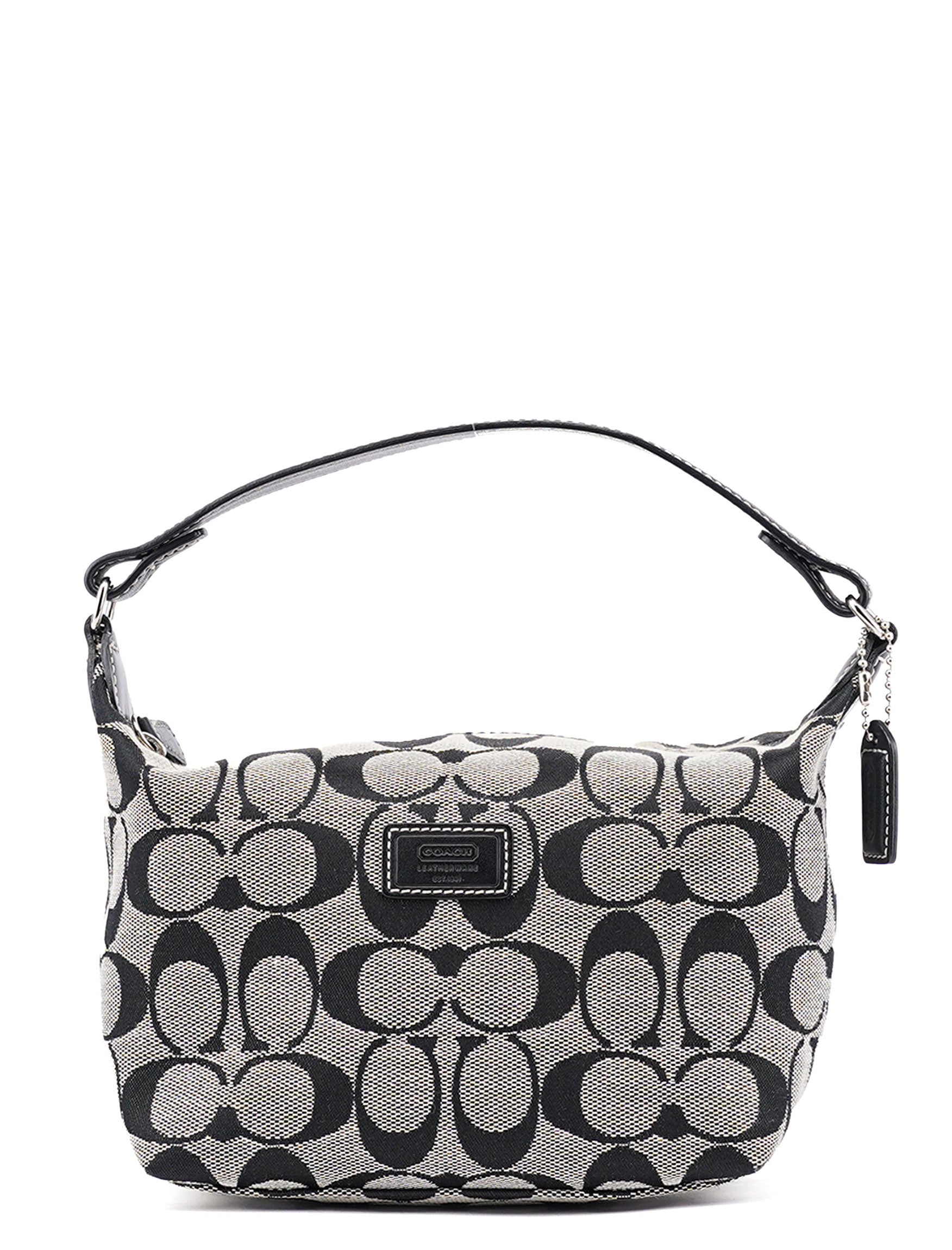 Coach Grey Signature C Mini Hobo Bag