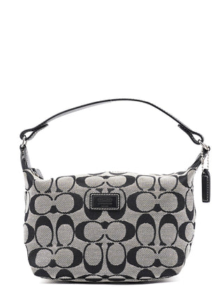 Coach Grey Signature C Mini Hobo Bag