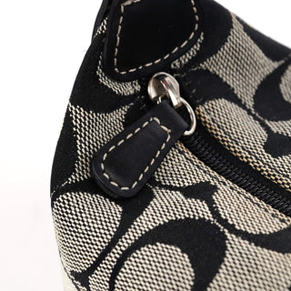 Coach Grey Signature C Mini Hobo Bag