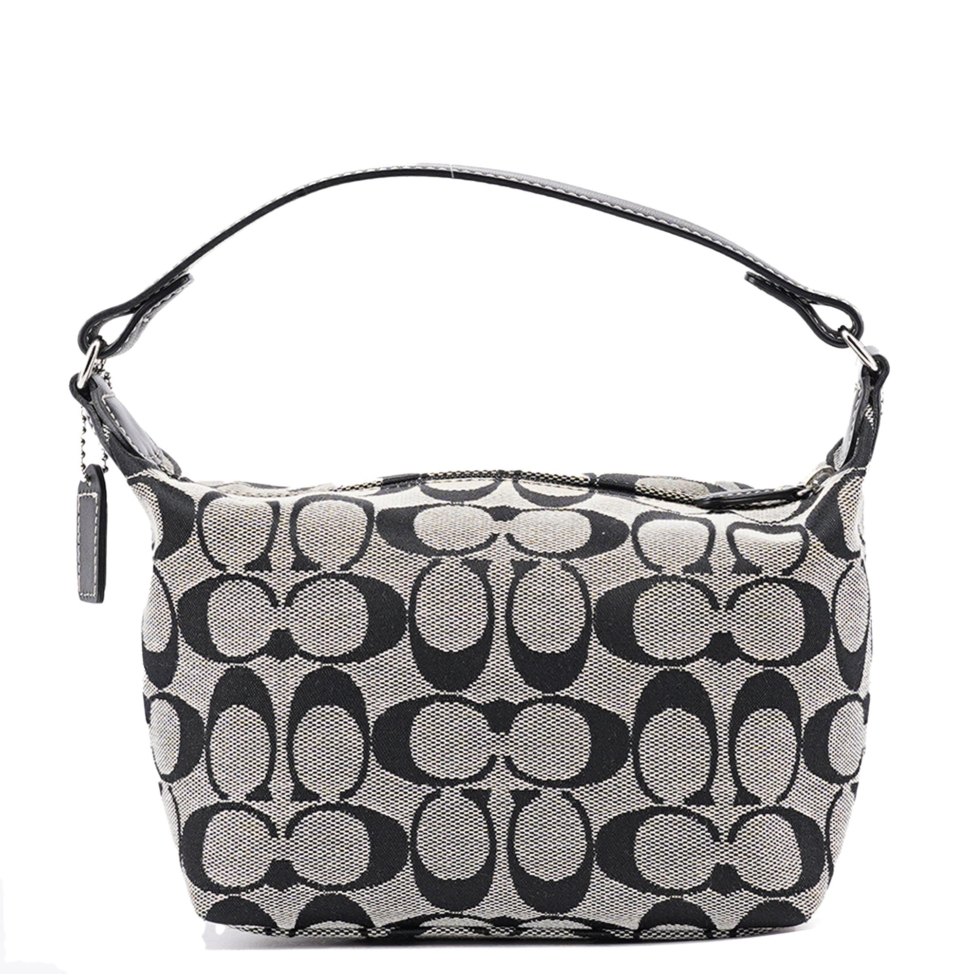 Coach Grey Signature C Mini Hobo Bag