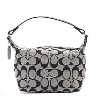 Coach Grey Signature C Mini Hobo Bag