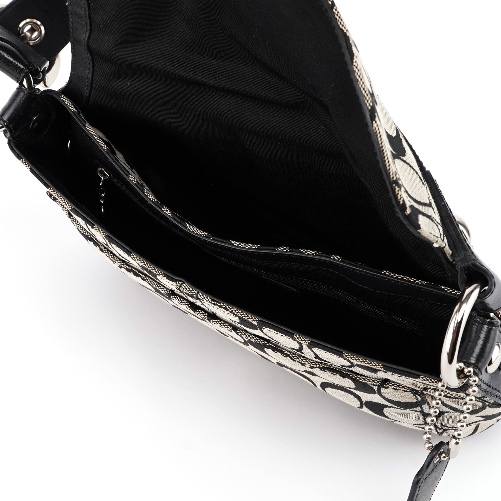 Coach Grey Signature C Soho Shoulder Bag