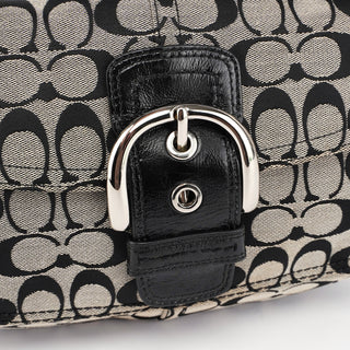 Coach Grey Signature C Soho Shoulder Bag