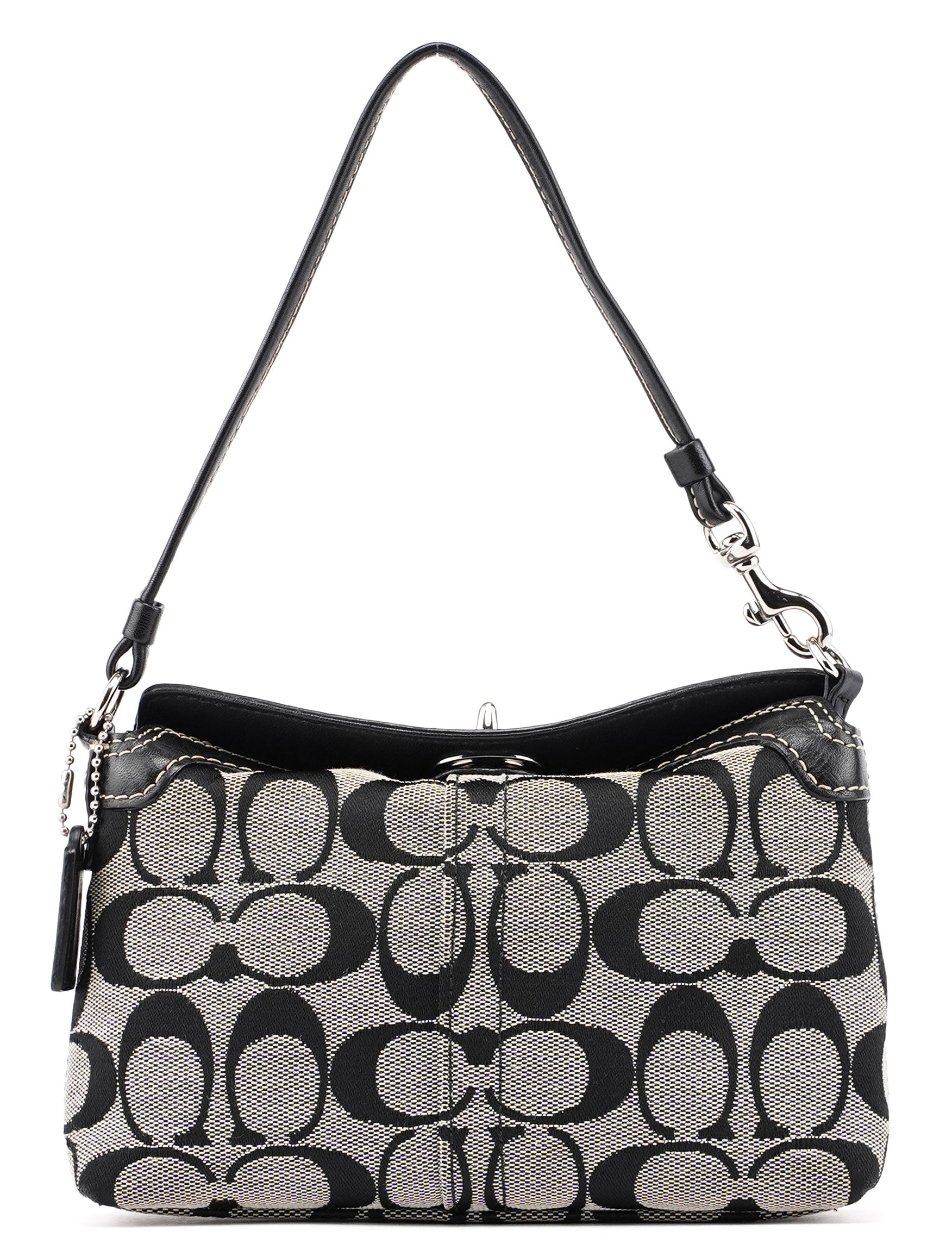 Coach Grey Signature C Turnlock Mini Hobo Bag – Rediscover Vintage