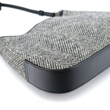 Coach Grey Wool Hobo Shoulder Bag