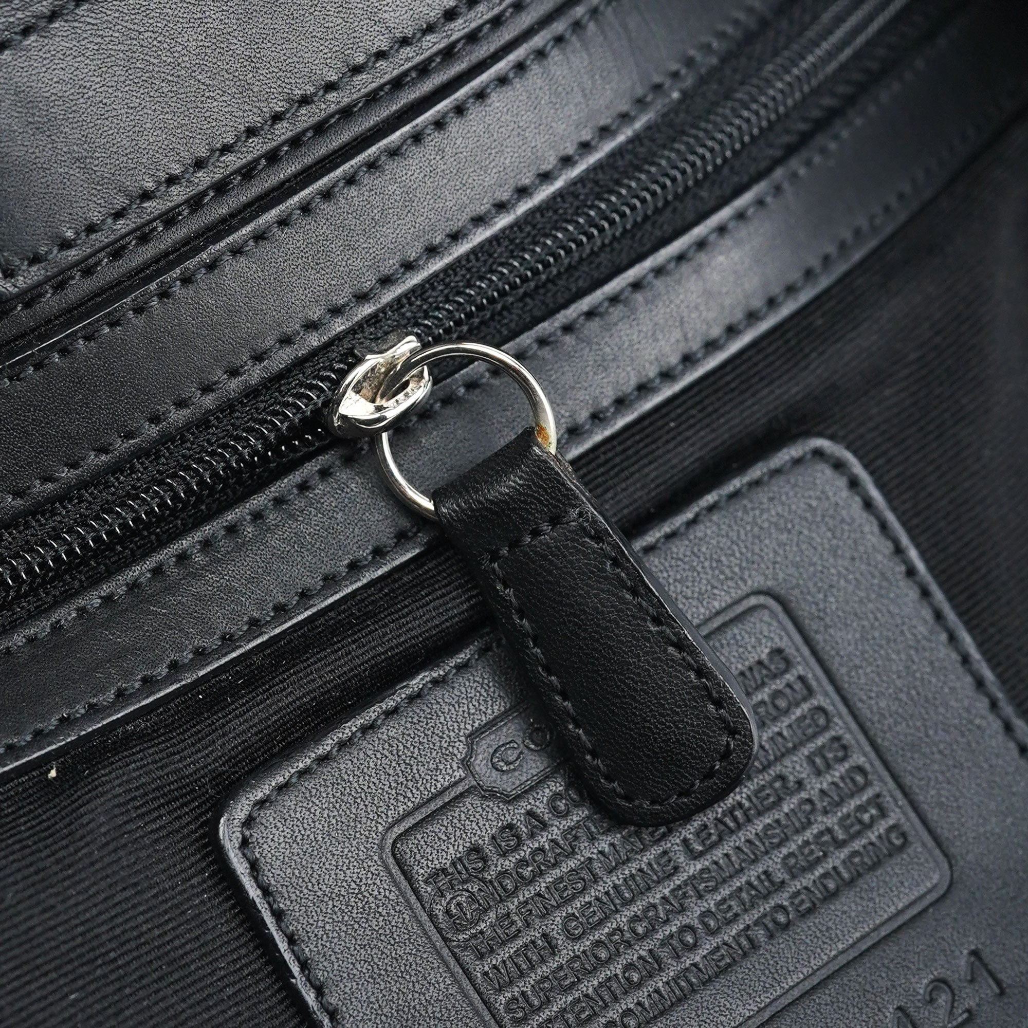 Coach Grey Wool Hobo Shoulder Bag