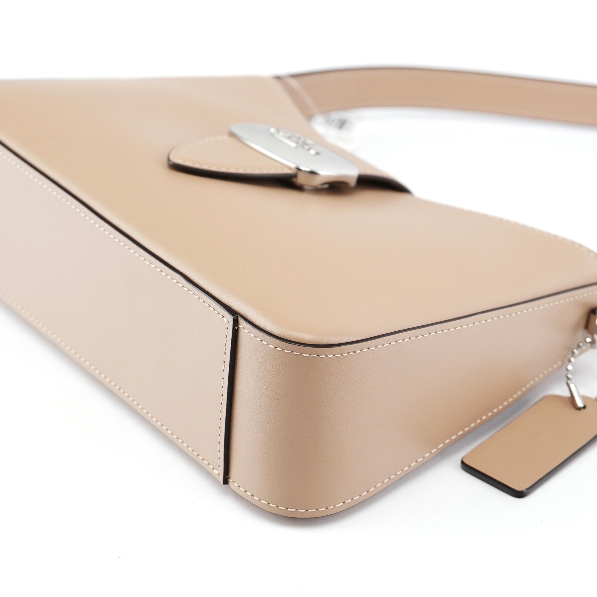 Coach Light Brown Leather Hobo Shoulder Bag