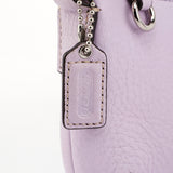 Coach Mini borsa hobo in pelle lilla