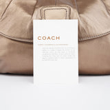 Coach Metallic Leather Soho Shoulder Bag