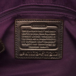 Coach Metallic Leather Soho Shoulder Bag