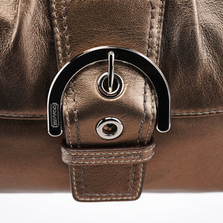 Coach Metallic Leather Soho Shoulder Bag