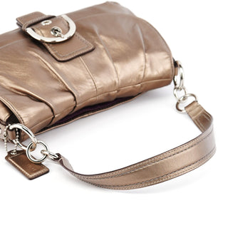 Coach Metallic Leather Soho Shoulder Bag