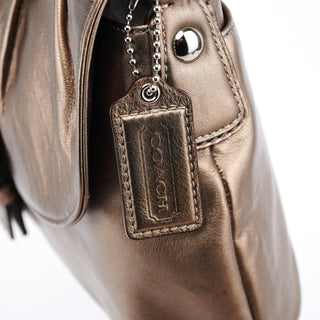Coach Metallic Leather Soho Shoulder Bag