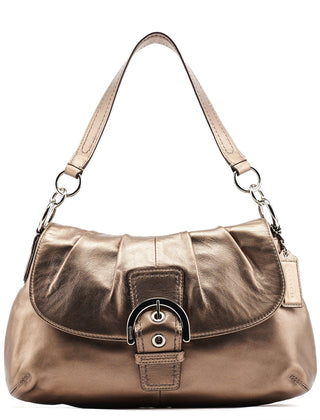 Coach Metallic Leather Soho Shoulder Bag