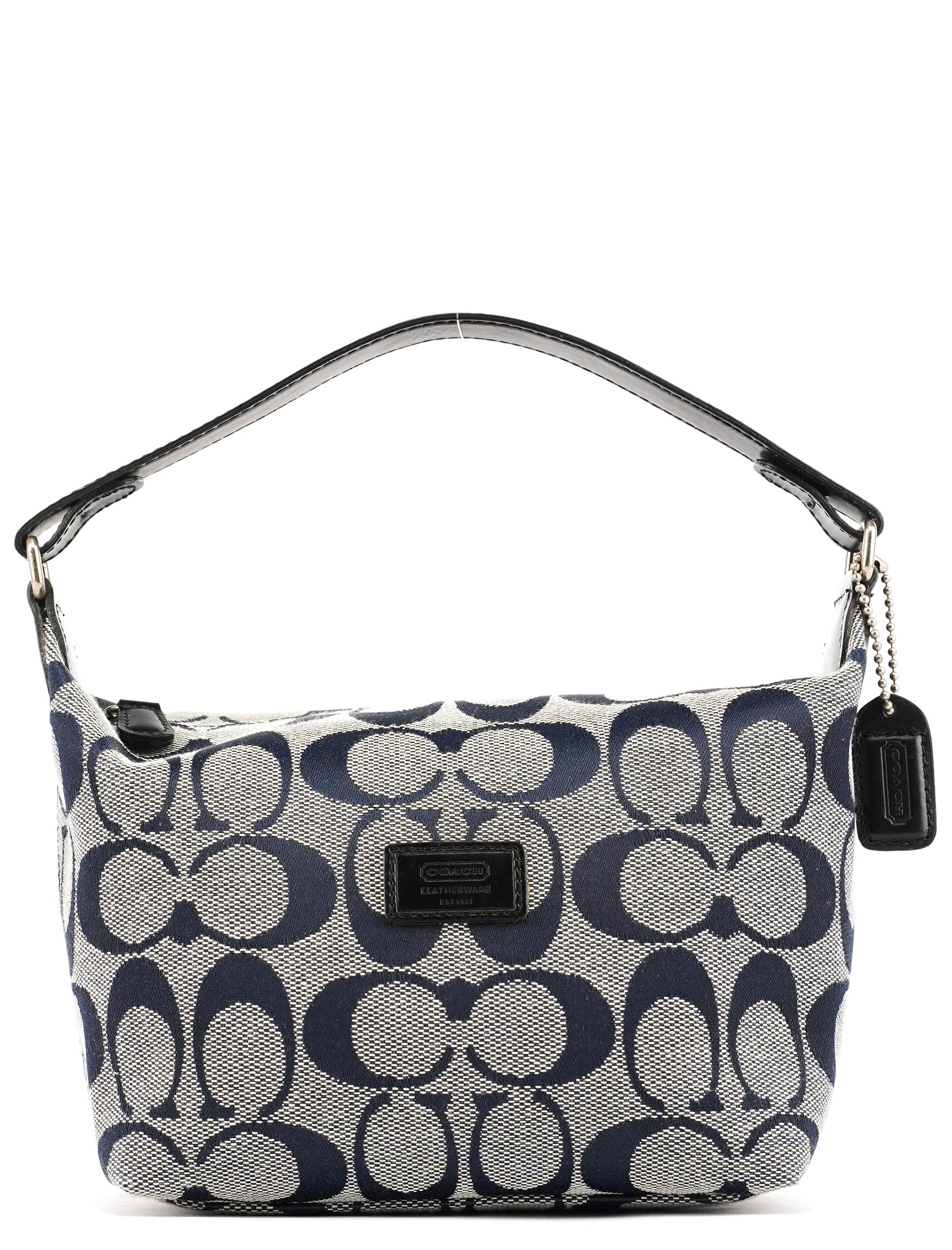 Coach Navy Signature Canvas Mini Hobo Bag – Rediscover Vintage