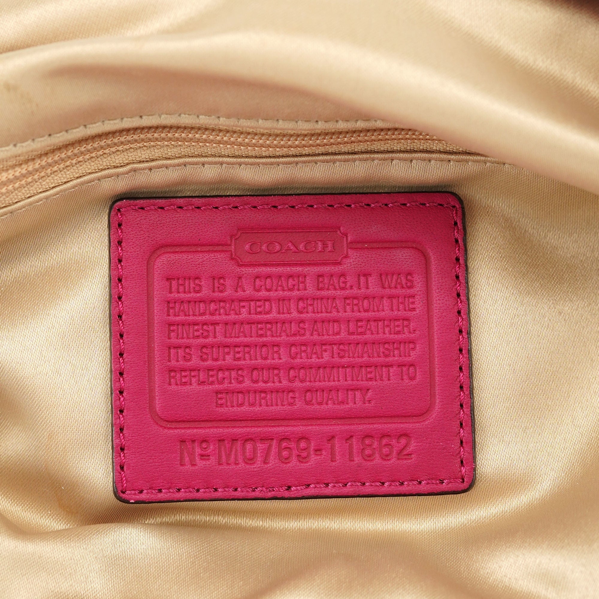 Coach Pink Soho Shoulder Bag