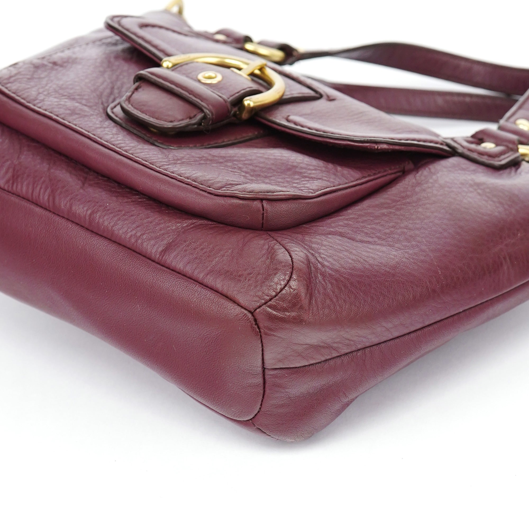 Coach Sac cabas deux portés Soho en cuir violet