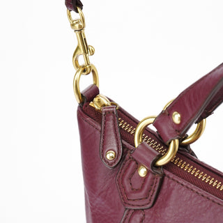 Coach Purple Leather Soho 2-Way Tote Bag