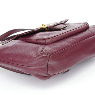 Coach Purple Leather Soho 2-Way Tote Bag