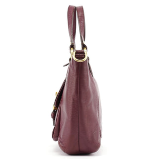 Coach Purple Leather Soho 2-Way Tote Bag