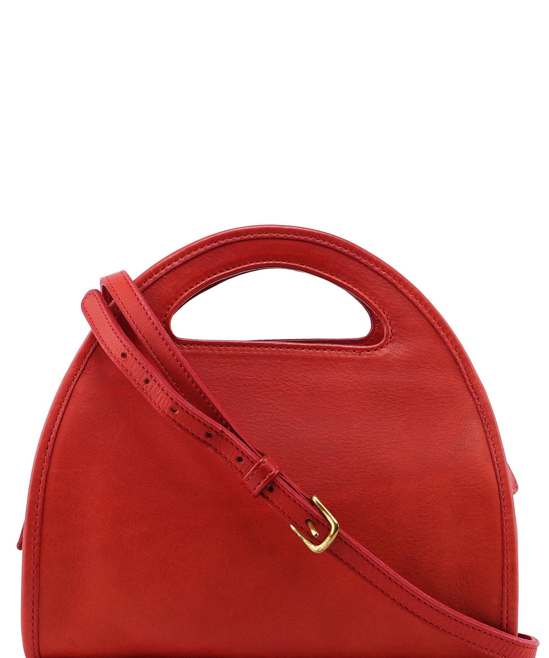 Coach Red Leather Ergo 2-Way Bag