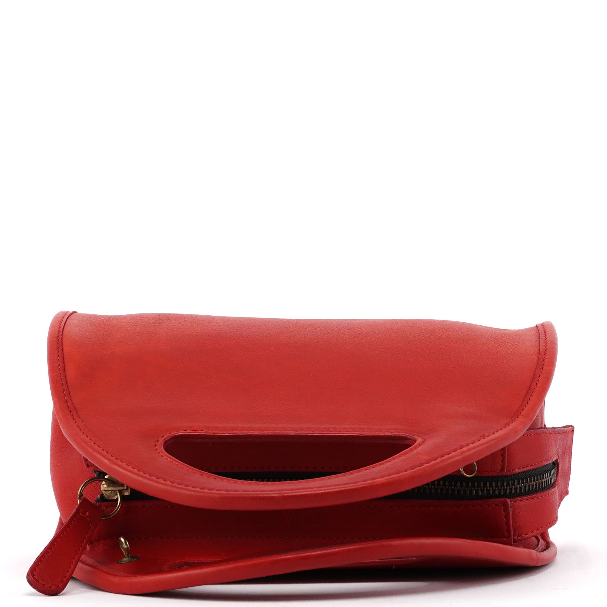 Coach Red Leather Ergo 2-Way Bag