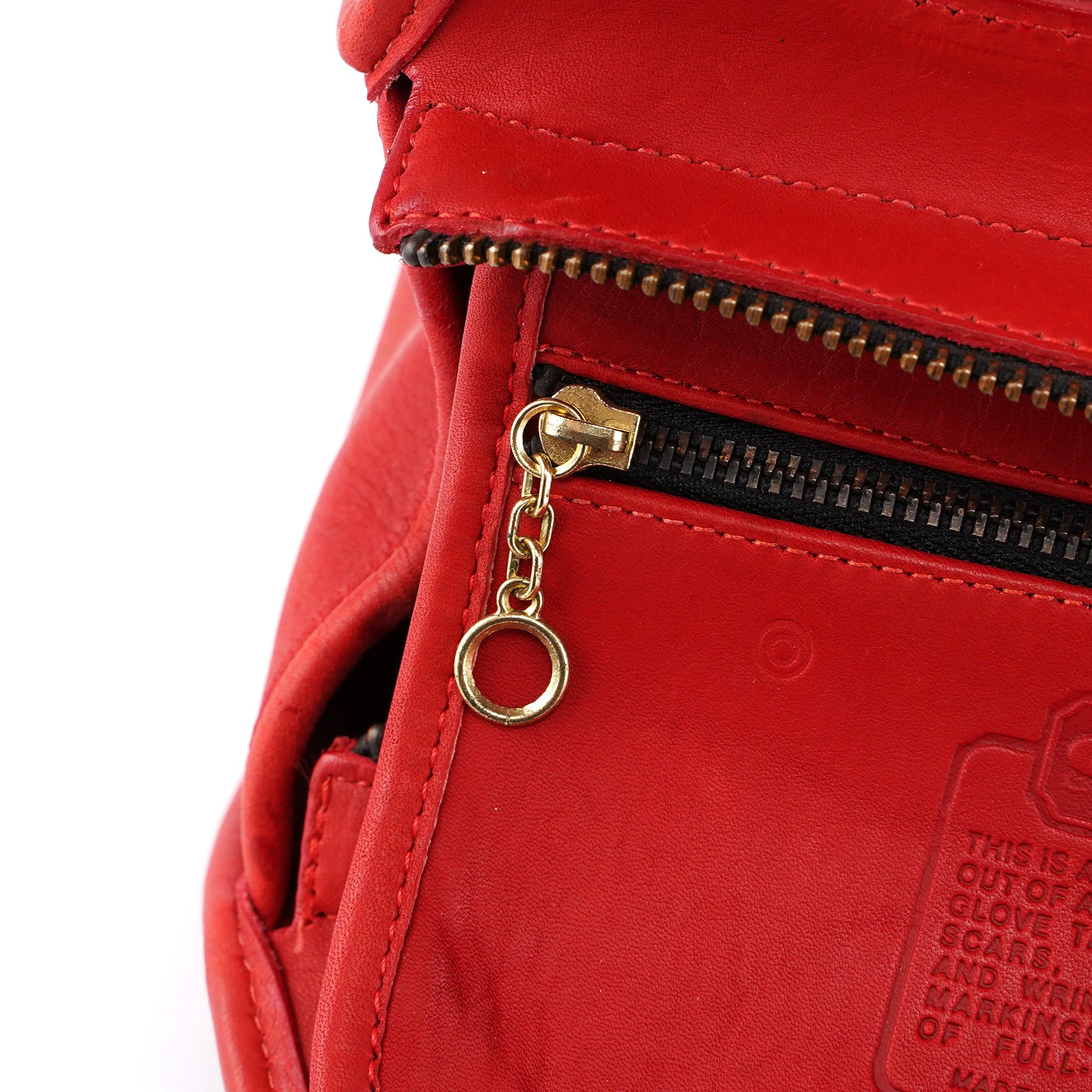 Coach Red Leather Ergo 2-Way Bag