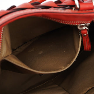 Coach Red Leather Soho Tote Bag