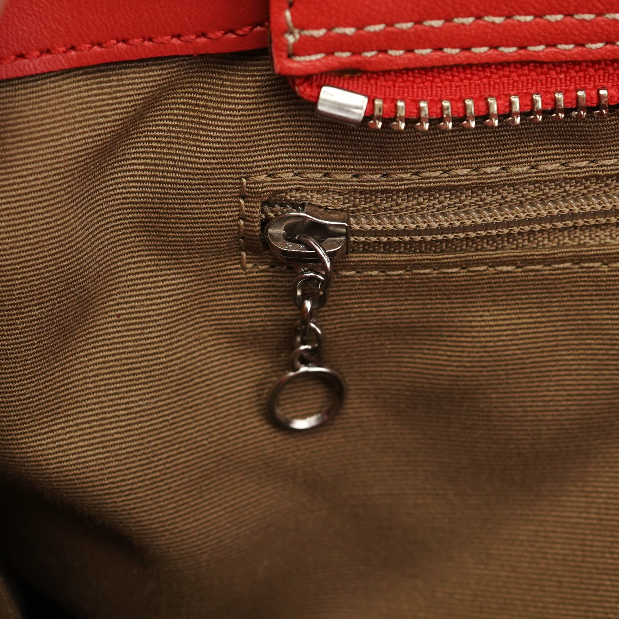 Coach Soho Tote Bag aus rotem Leder