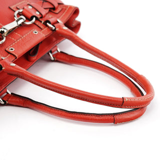 Coach Red Leather Soho Tote Bag