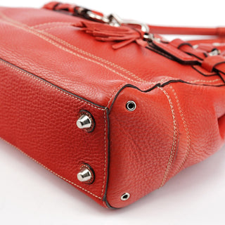 Coach Red Leather Soho Tote Bag