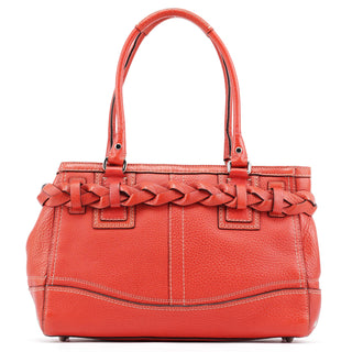 Coach Red Leather Soho Tote Bag