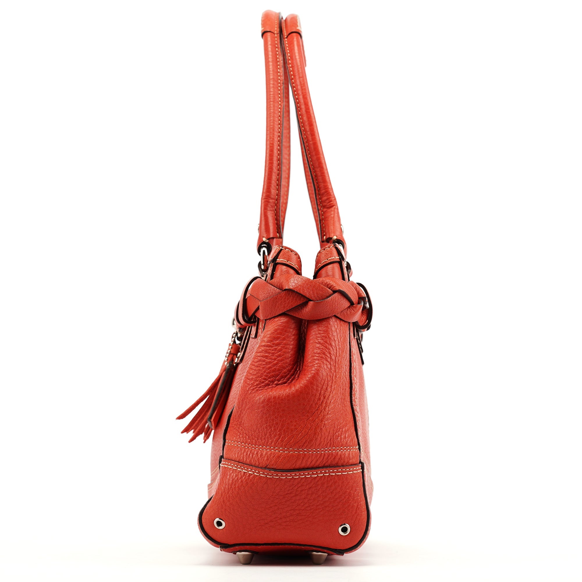 Coach Soho Tote Bag aus rotem Leder