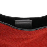 Coach Schultertasche aus roter Wolle