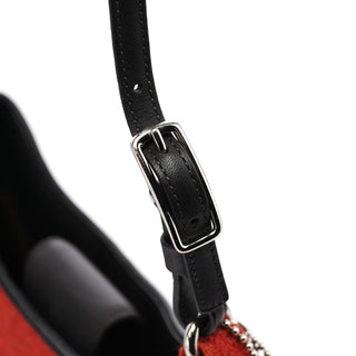 Coach Red Wool Shoulder Bag