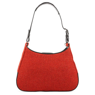 Coach Red Wool Shoulder Bag