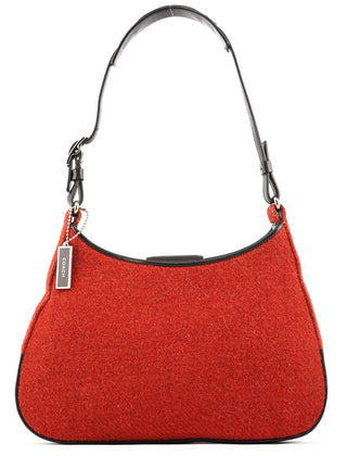 Coach Red Wool Shoulder Bag