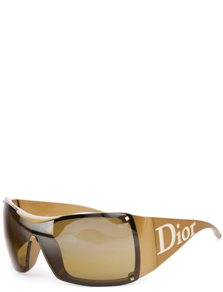 Overshine 2 Gold Shield Sunglasses