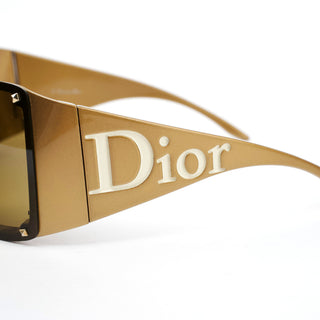 Overshine 2 Gold Shield Sunglasses