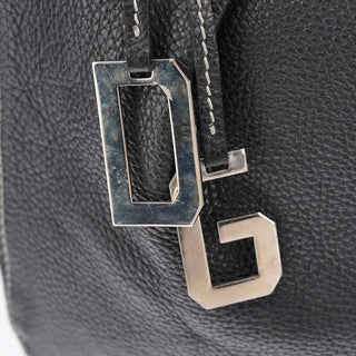 Dolce & Gabbana Black Calfskin DG Shoulder Bag