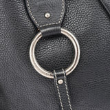 Dolce & Gabbana Black Calfskin DG Shoulder Bag