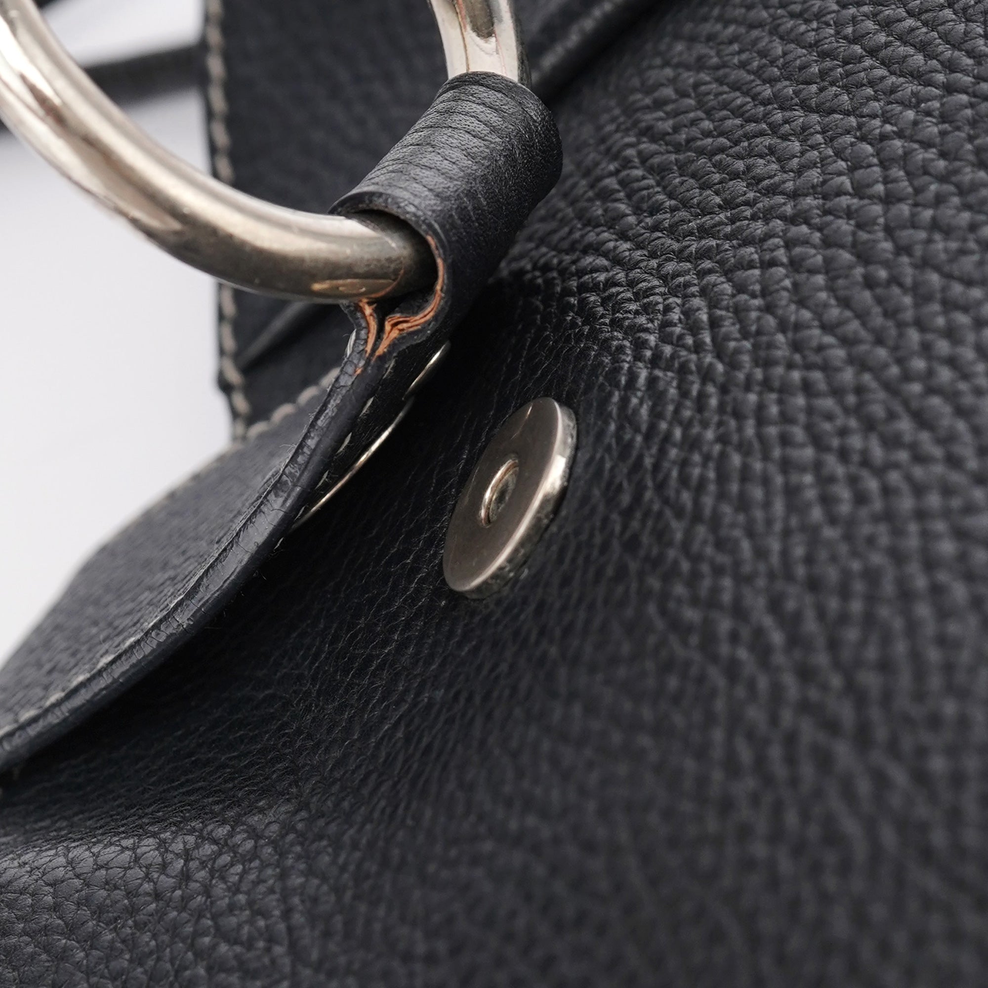 Dolce & Gabbana Black Calfskin DG Shoulder Bag