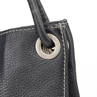 Dolce & Gabbana Black Calfskin DG Shoulder Bag