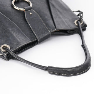 Dolce & Gabbana Black Calfskin DG Shoulder Bag