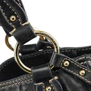 Dolce & Gabbana Black Leather Tote Bag