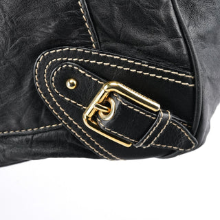 Dolce & Gabbana Black Leather Tote Bag