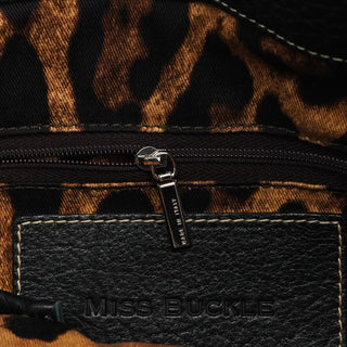 Dolce & Gabbana Black Pebbled Leather D&G Tote Bag