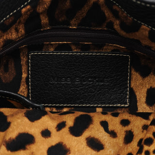 Dolce & Gabbana Black Pebbled Leather D&G Tote Bag