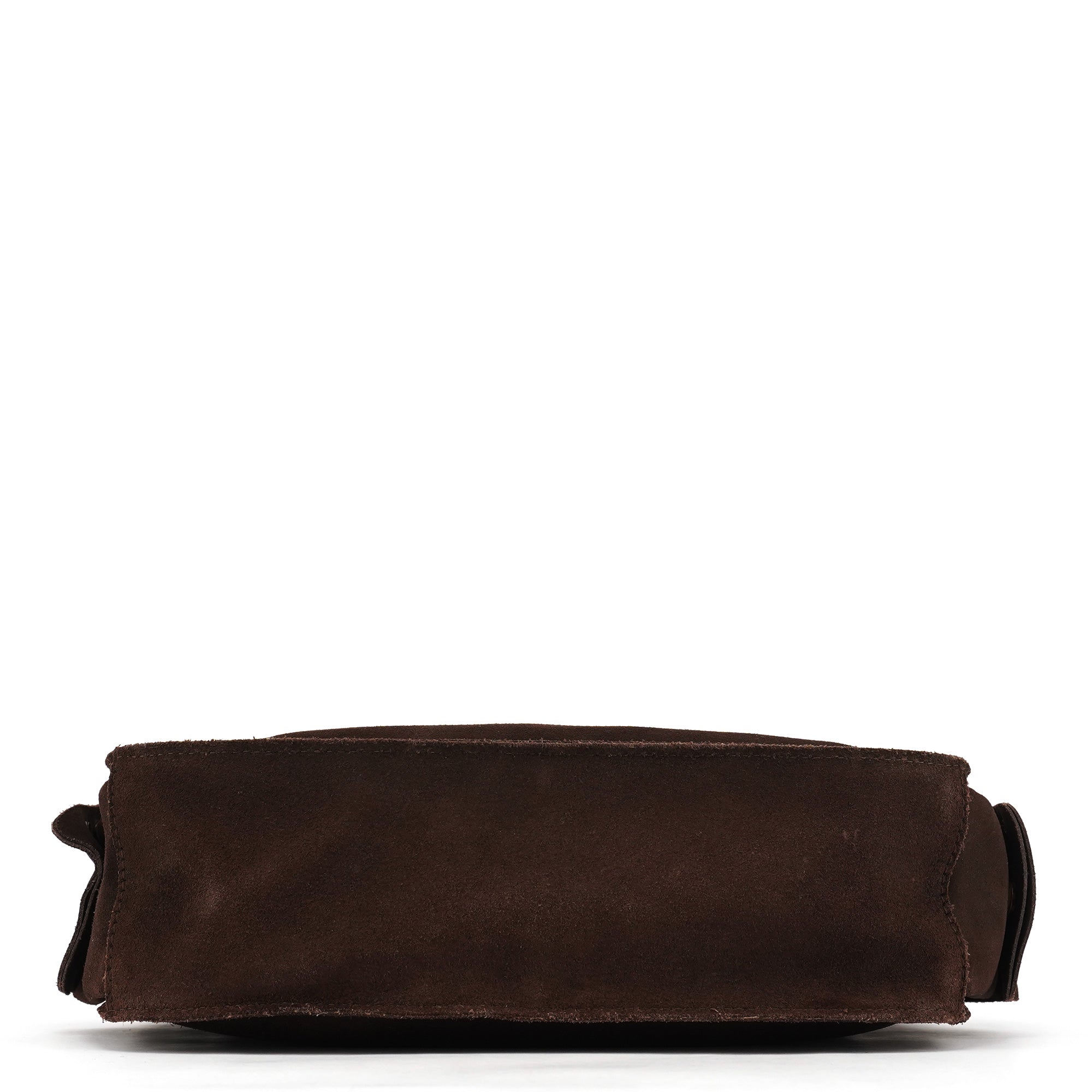 Dolce & Gabbana Sac porté épaule à rabat en daim marron